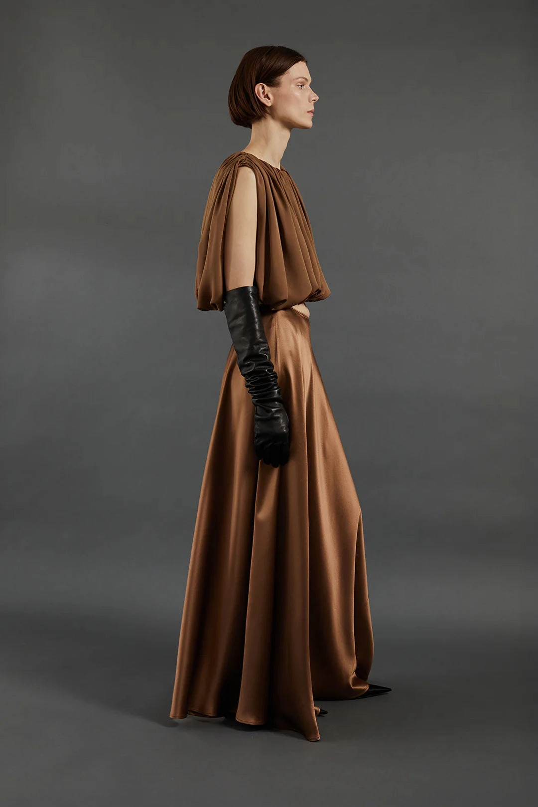 Antonia Skirt in Sepia Timeless Piece