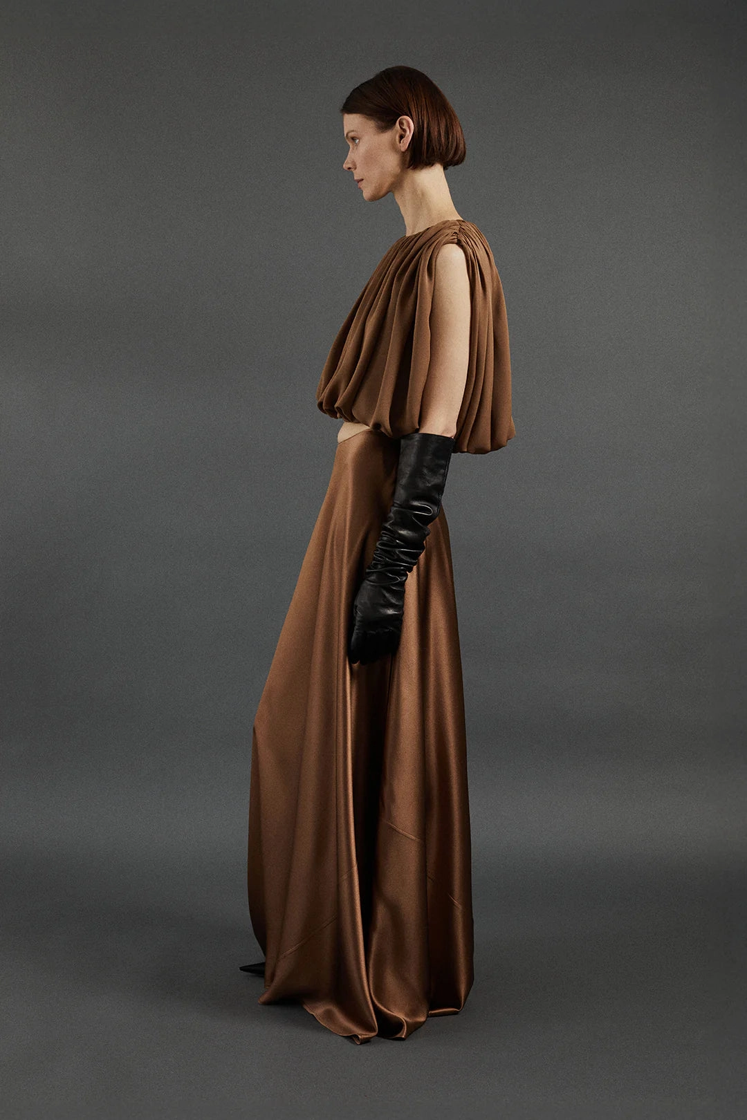 Antonia Skirt in Sepia Cashmere Touch Outfit Moodset