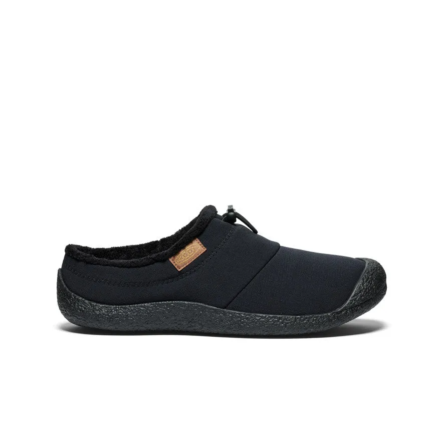 Men's Howser III Slide  |  Black/Black Recycled Simple Movement Footwear Comfort