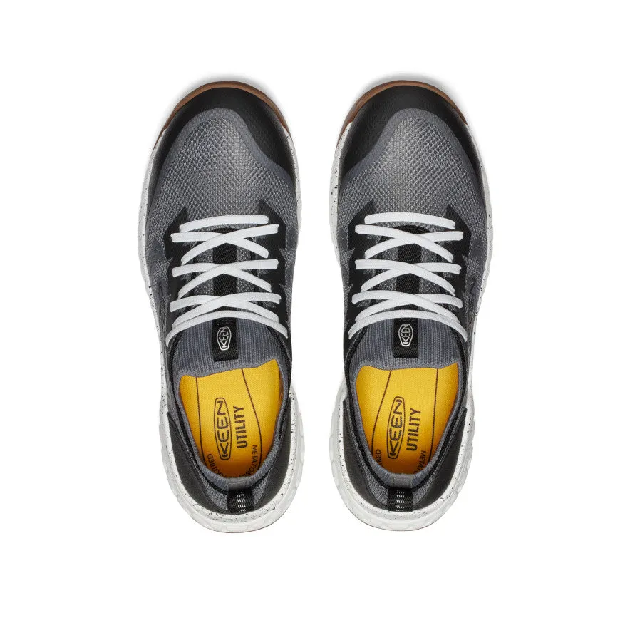 quick dry Men's Arvada Shift Work Sneaker (Carbon Toe)  |  Steel Grey/Gum