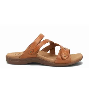 Taos Double U Slide Sandal (Women) - Caramel Comfort For Outdoors