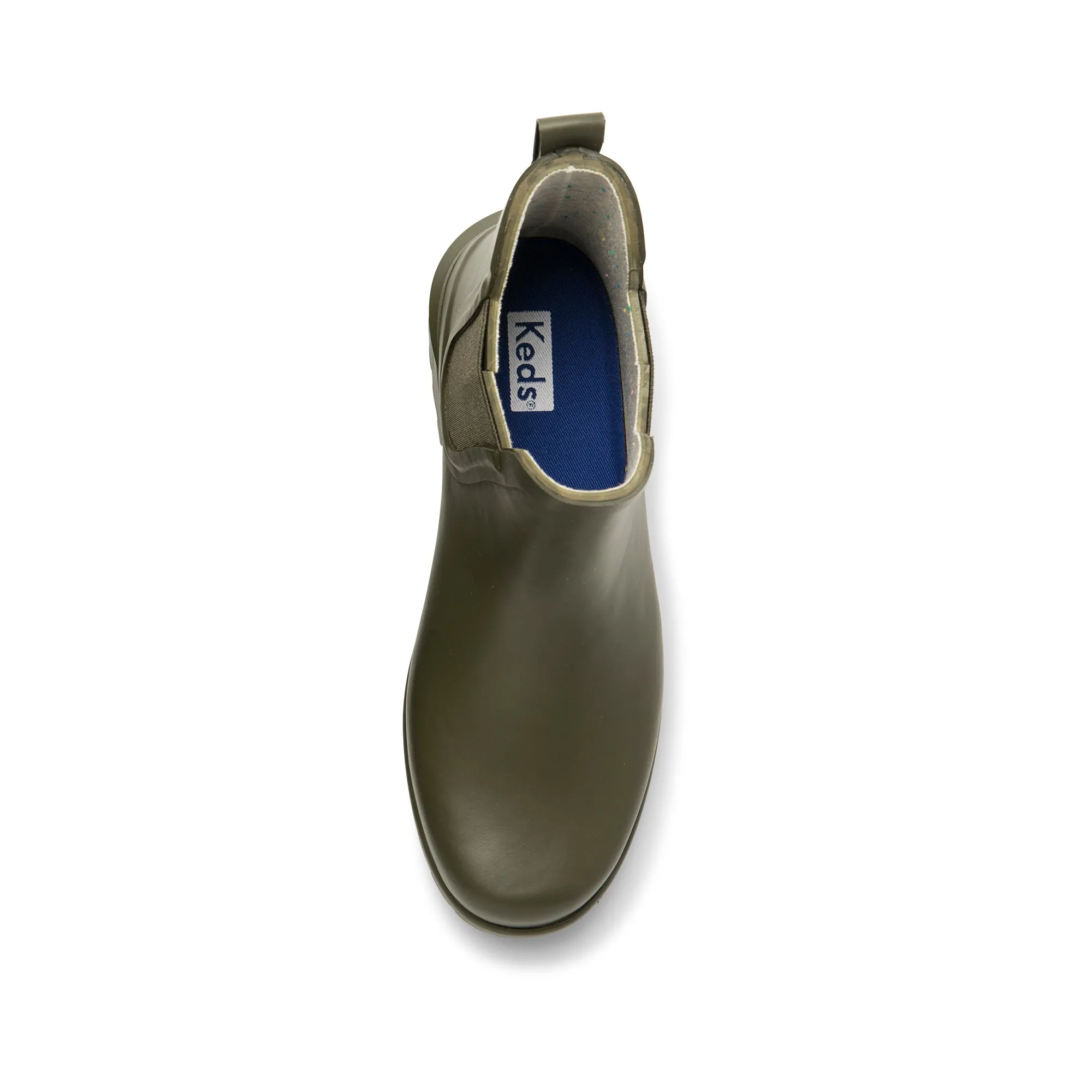 Women's Rowan Chelsea Rain Boot Olive WF65420 shape