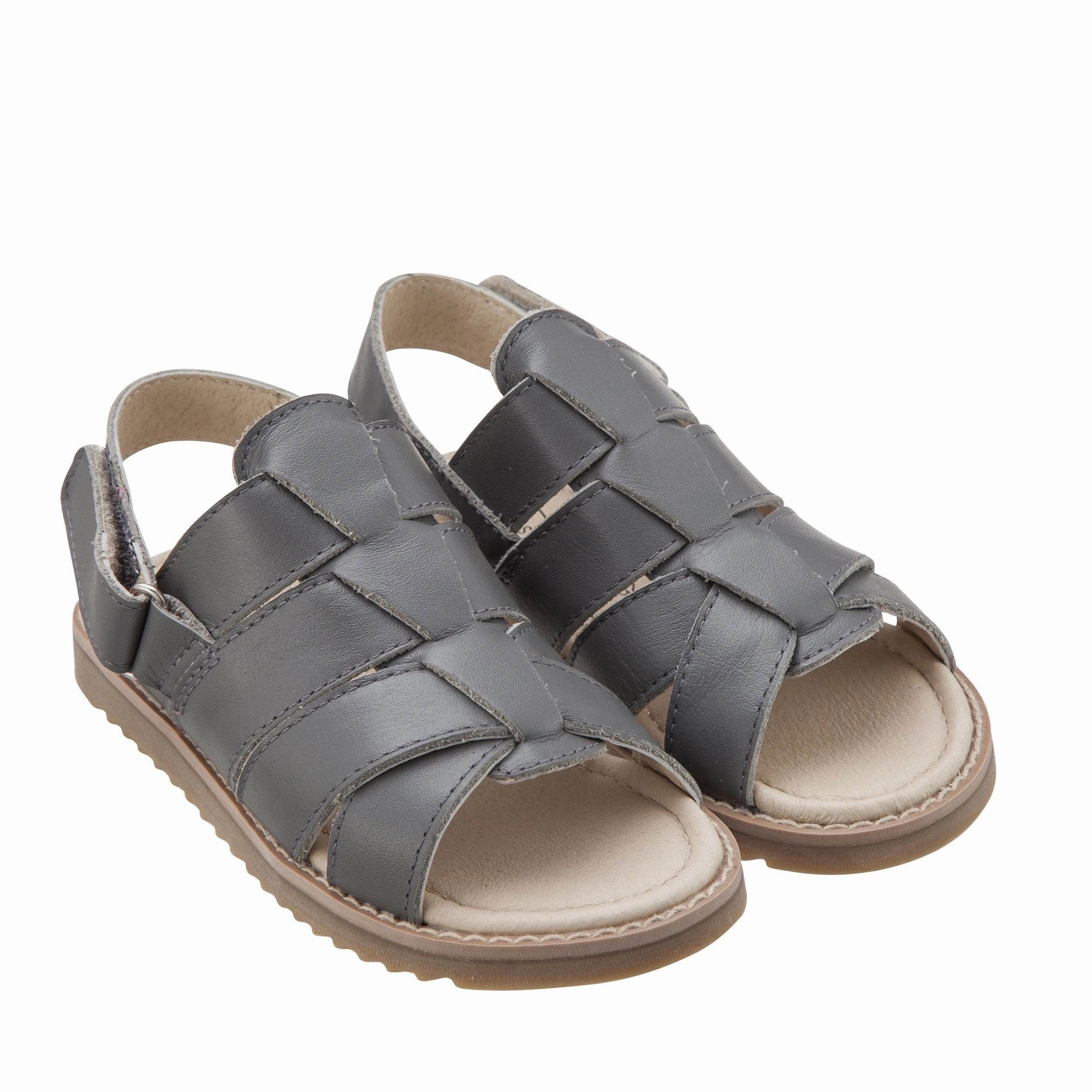 MachineWashable Old Soles Kids Hero Sandals in Grey