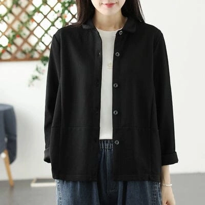Autumn Casual Fashion Cotton Loose Jacket Snow Block