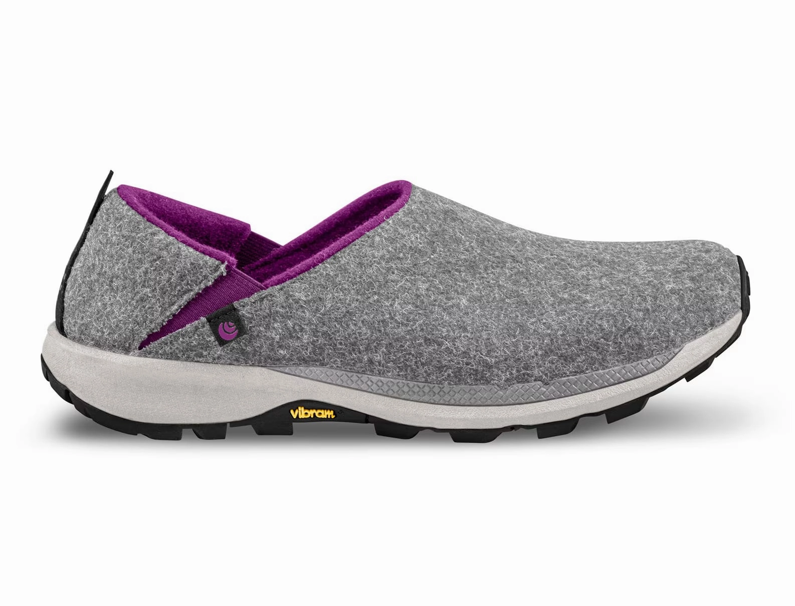 TOPO WOMENS REKOVR 2 - GREY / PURPLE AntiPill Texture Formal top