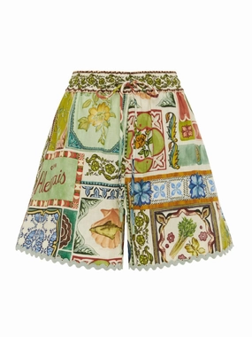 Slim Shape Tommasina Short in Multi