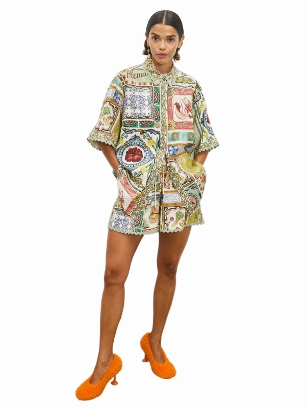 Tommasina Short in Multi concert outfit