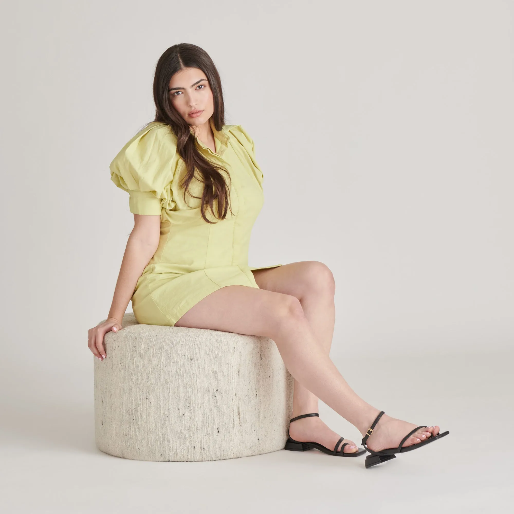 LEXI SANDALS BLACK LEATHER Impact protection