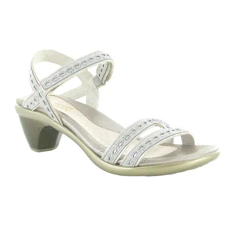 Naot Idol Heeled Sandal (Women) - Gray/Gray Stones TPU Midsole