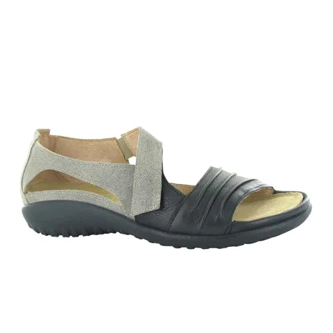 Naot Papaki Backstrap Sandal (Women) - Speckled Beige Leather Stretchable Material Light Footwear