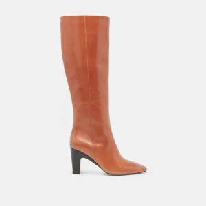 Bacterial Resistant Lining NELAS BOOTS COGNAC LEATHER