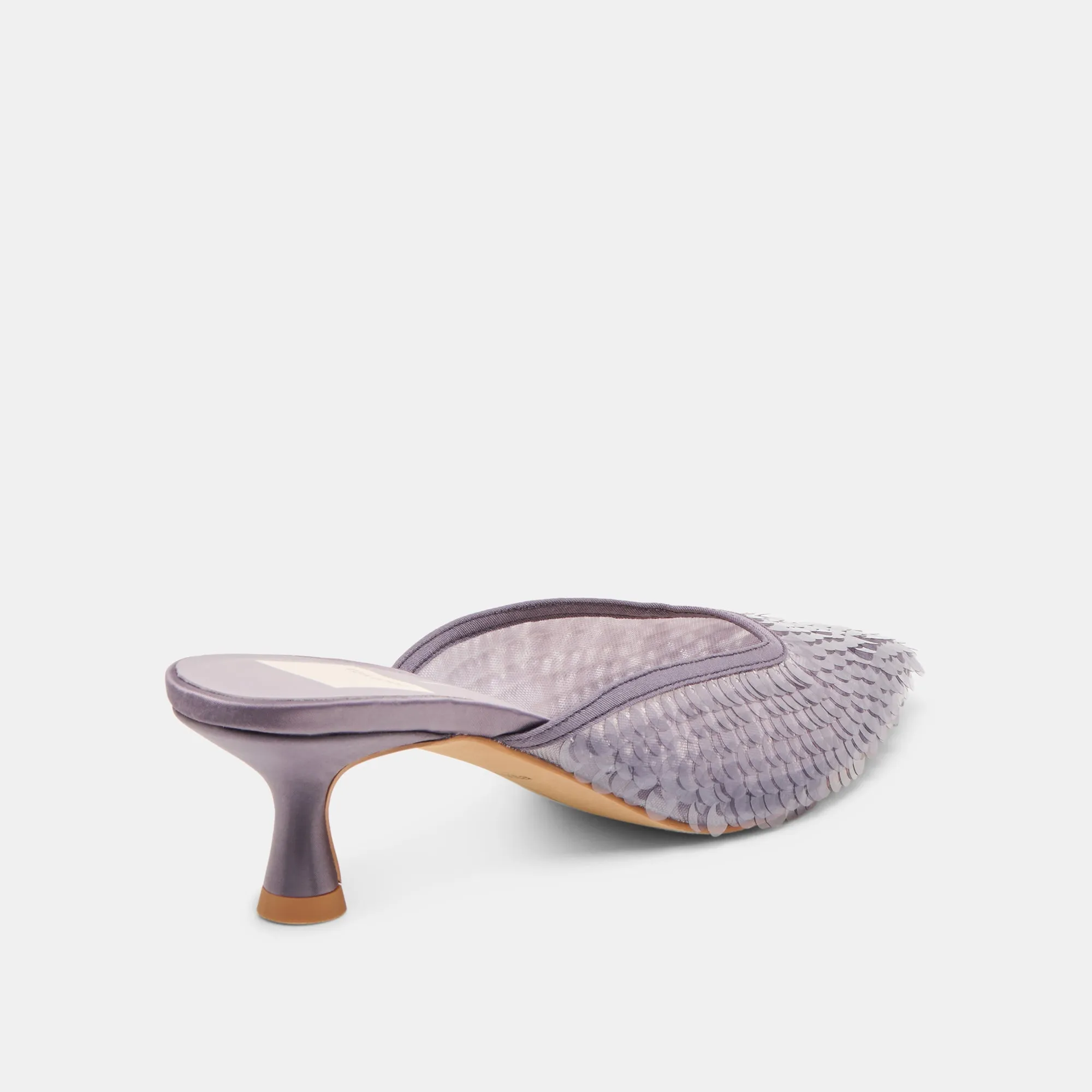 All Wear CLEO SEQUIN HEELS SMOKE SEQUIN