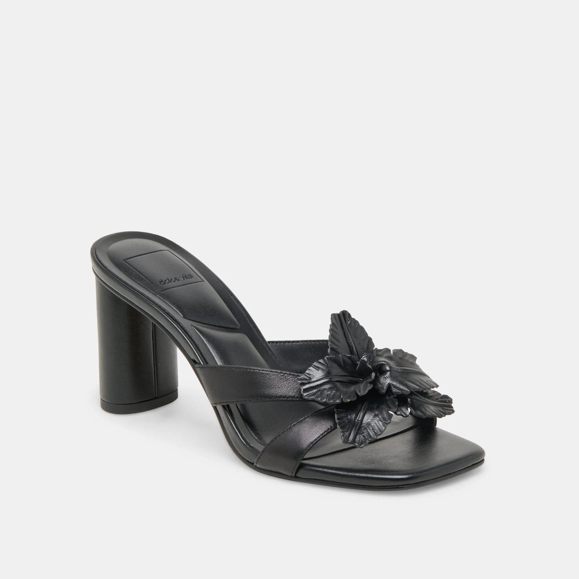 Urban Performance NIKIL HEELS BLACK LEATHER