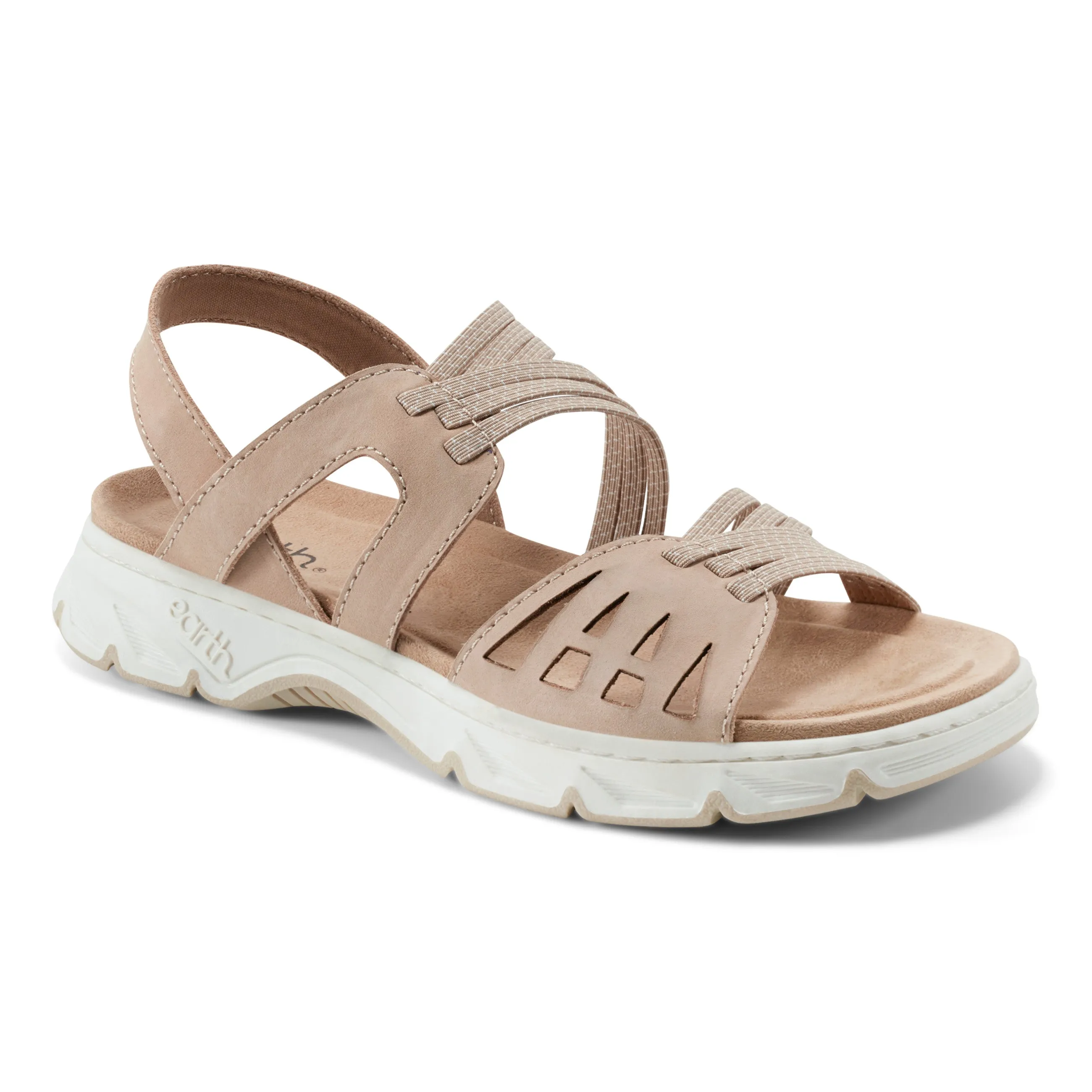 Vernon Strappy Slingback Casual Flat Sandals track and field athletes - specific functions