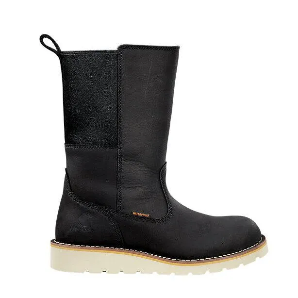 Anti Fatigue Footbed High-performance Women's Waterproof 10-Inch Soft Toe Wellington Wedge Boot FW1031