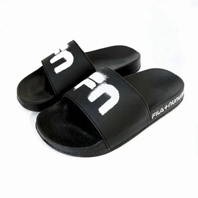Nununu Kids FN SLIDERS - BLACK Stitchless Design Shock Wear