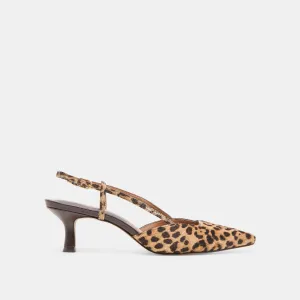 ODELA HEELS DK LEOPARD CALF HAIR Low Top Style Dynamic Control