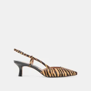 Timeless Support Style Match ODELA HEELS TIGER CALF HAIR