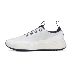 Men's Tree Runner Go - Utility - Blizzard/Deep Navy (Natural White Sole) Modern Cushioning Recycled Synthetic Upper