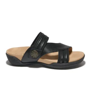 Simple Walk Shoes Halsa Desiree Slide Sandal (Women) - Black