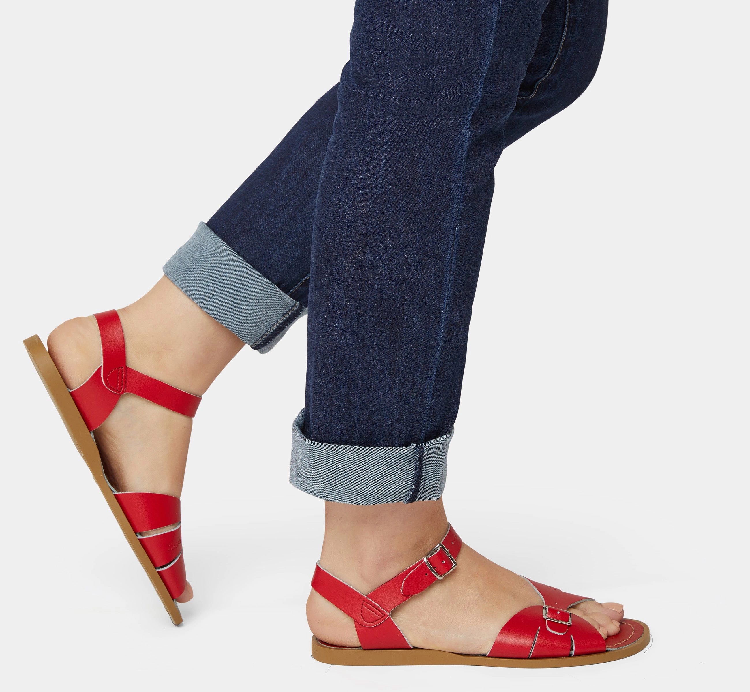 Classic Red Womens Sandal Fast Fit