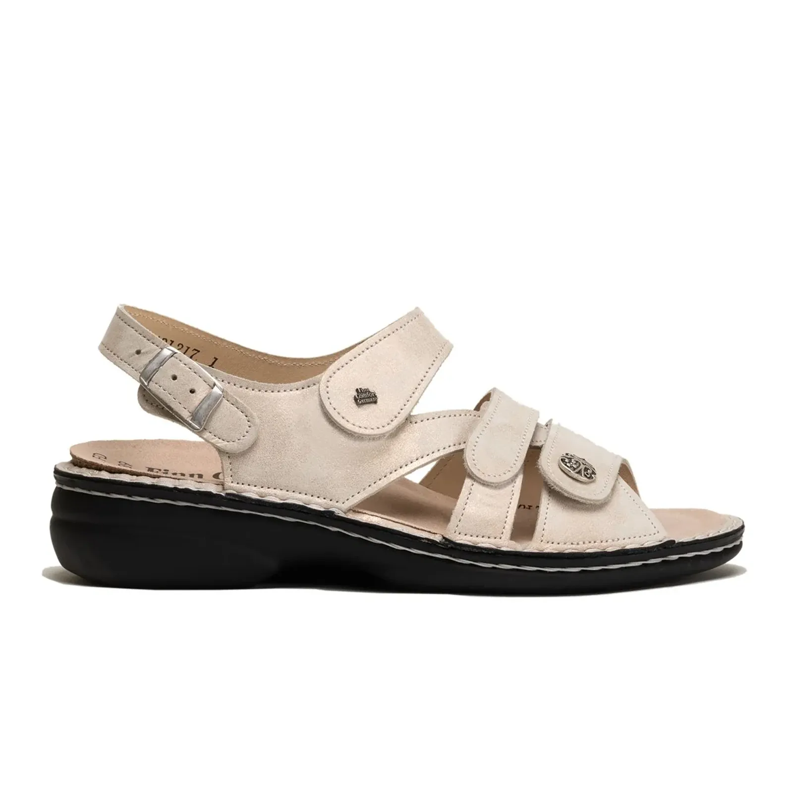 Step Into Comfort Finn Comfort Gomera-S Backstrap Sandal (Women) - Champagne Nuvola