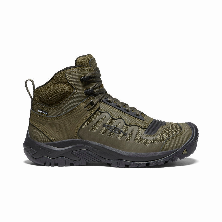 Men's Reno Waterproof Mid (Soft Toe)  |  Dark Olive/Black Hope Step