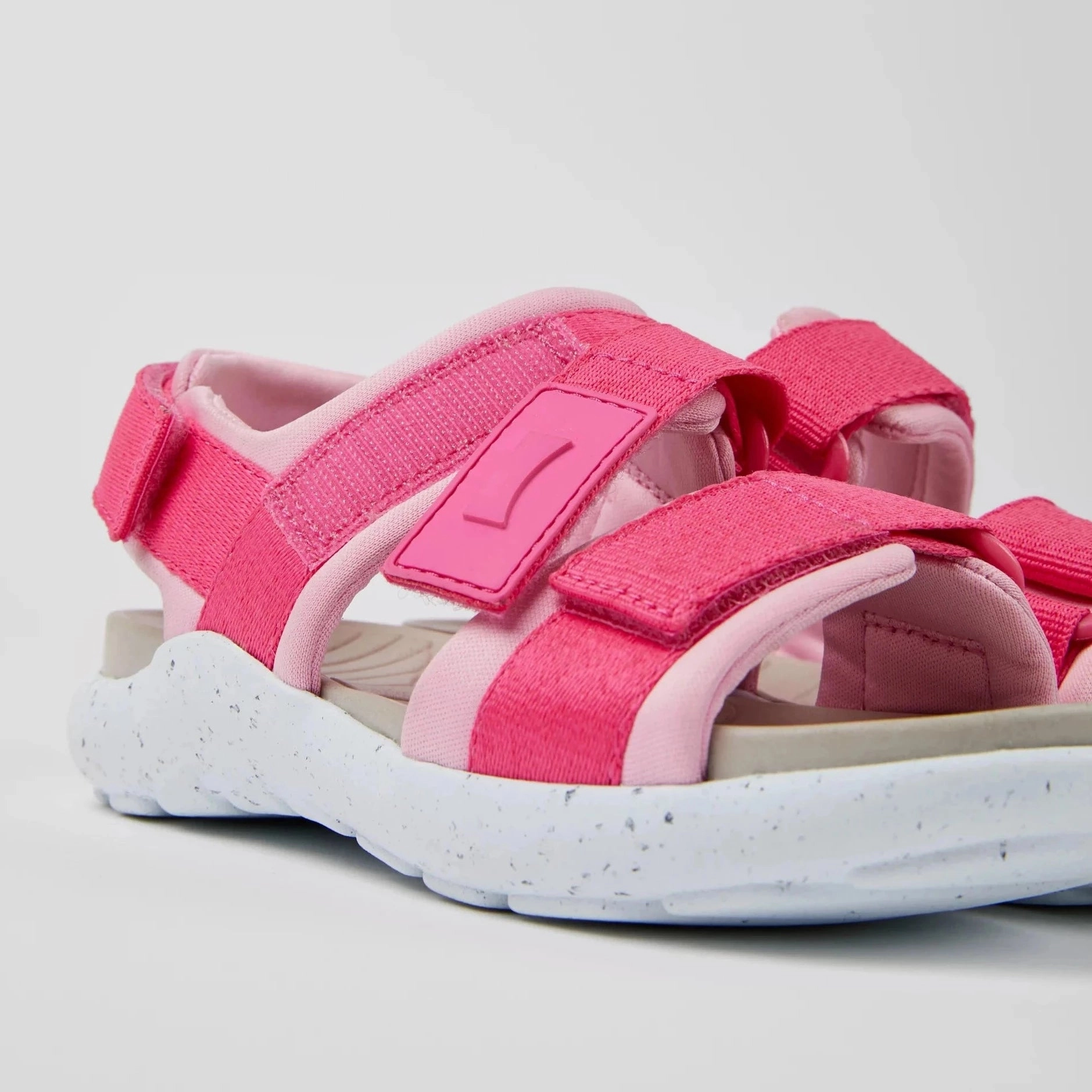 Camper Kids WOUS Pink Sandals Low Profile Sole