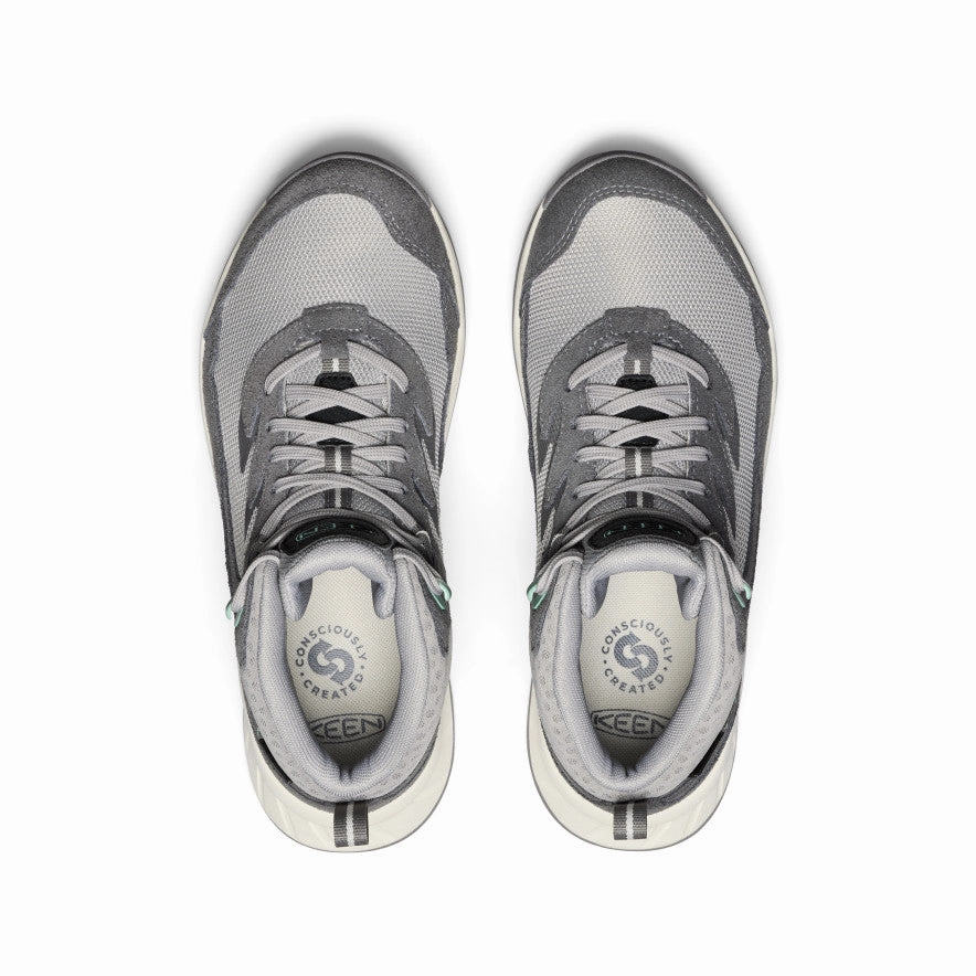 Women's Hightrail Waterproof Hiking Boot  |  Alloy/Lichen Comfortable Wear Quick Drying Stylish Explorer