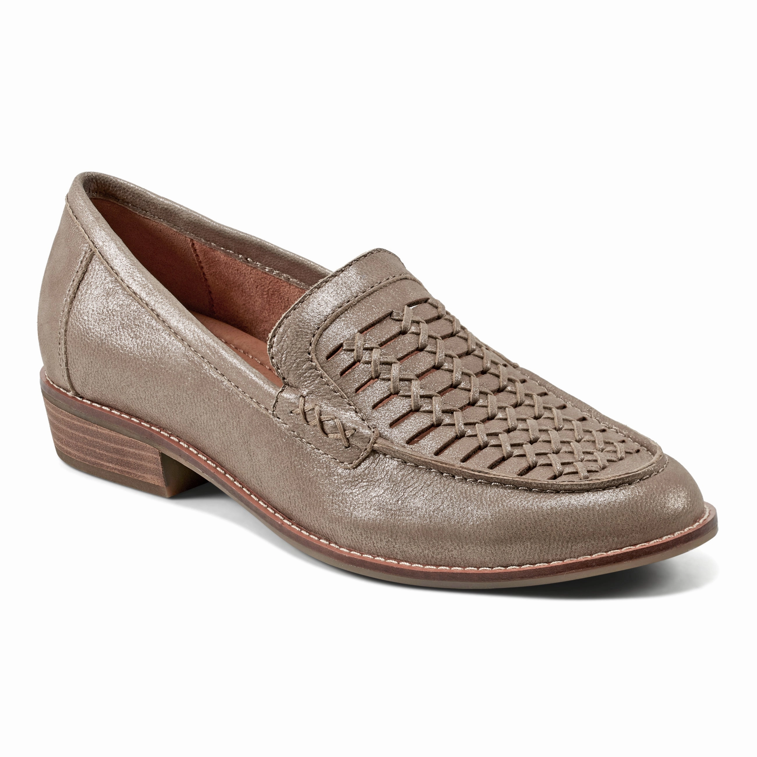 Elona Casual Slip-on Round Toe Loafers Cushioned Step