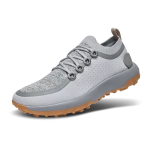 Women's Trail Runner - Medium Grey (Rugged Khaki Sole) - 1 All-Weather Design