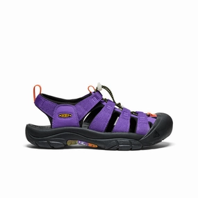 Men's Newport Retro Sandal x An Ko Rau  |  An Ko Rau Purple Woven