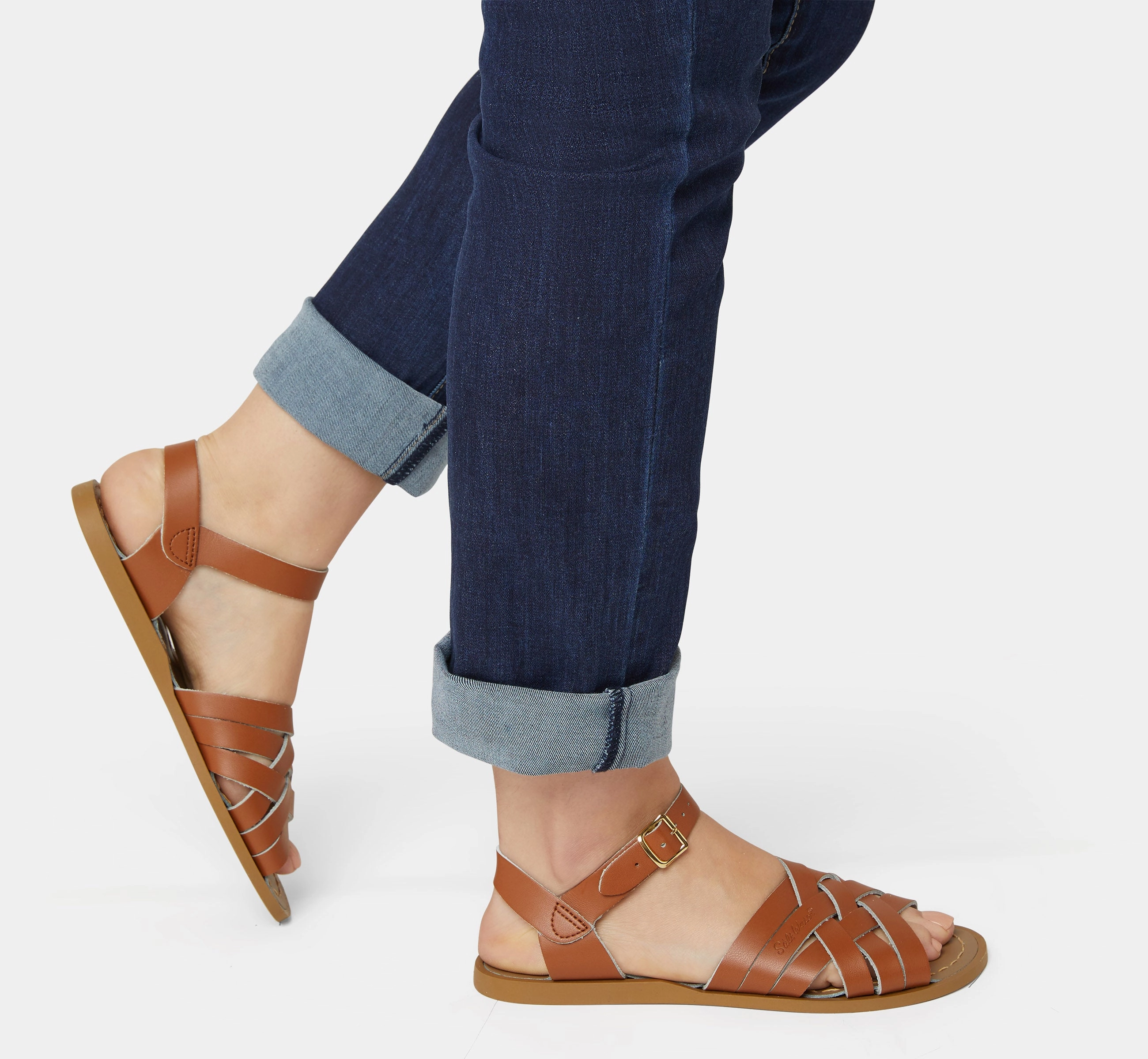 Foam Comfort Classic Choice Retro Tan Womens Sandal