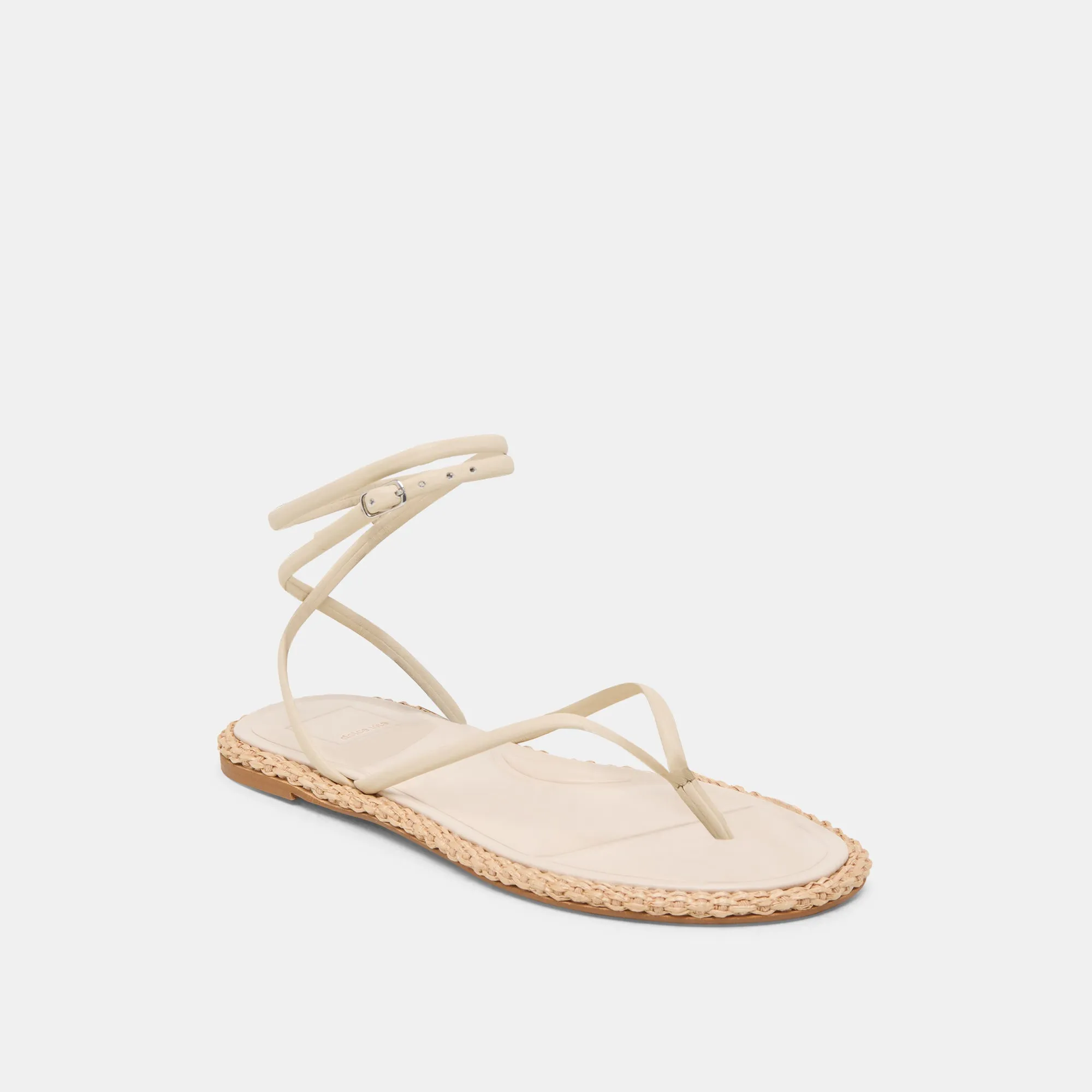 COVE SANDALS OFF WHITE LEATHER budget-friendly darkest