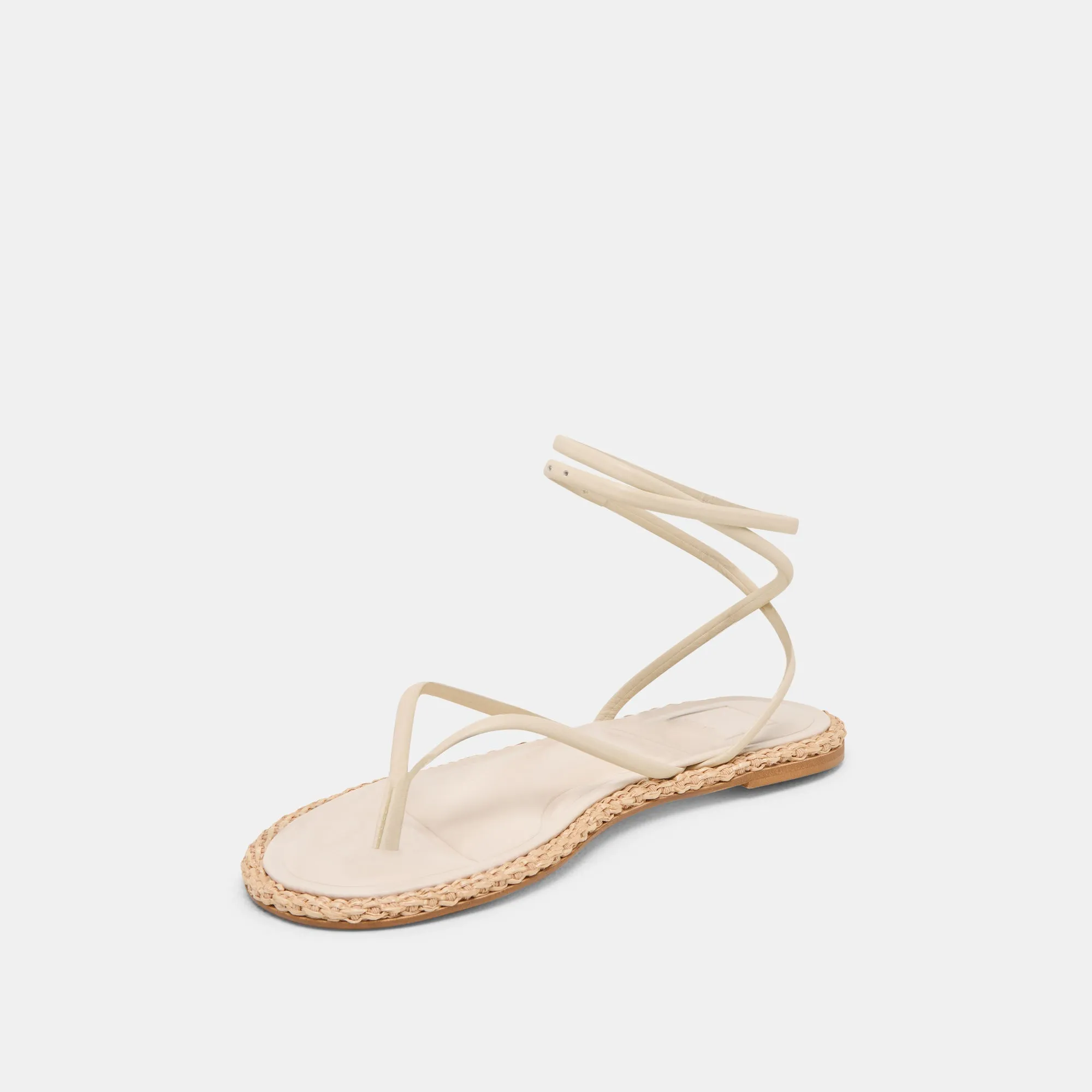 Upgraded cushioning COVE SANDALS OFF WHITE LEATHER