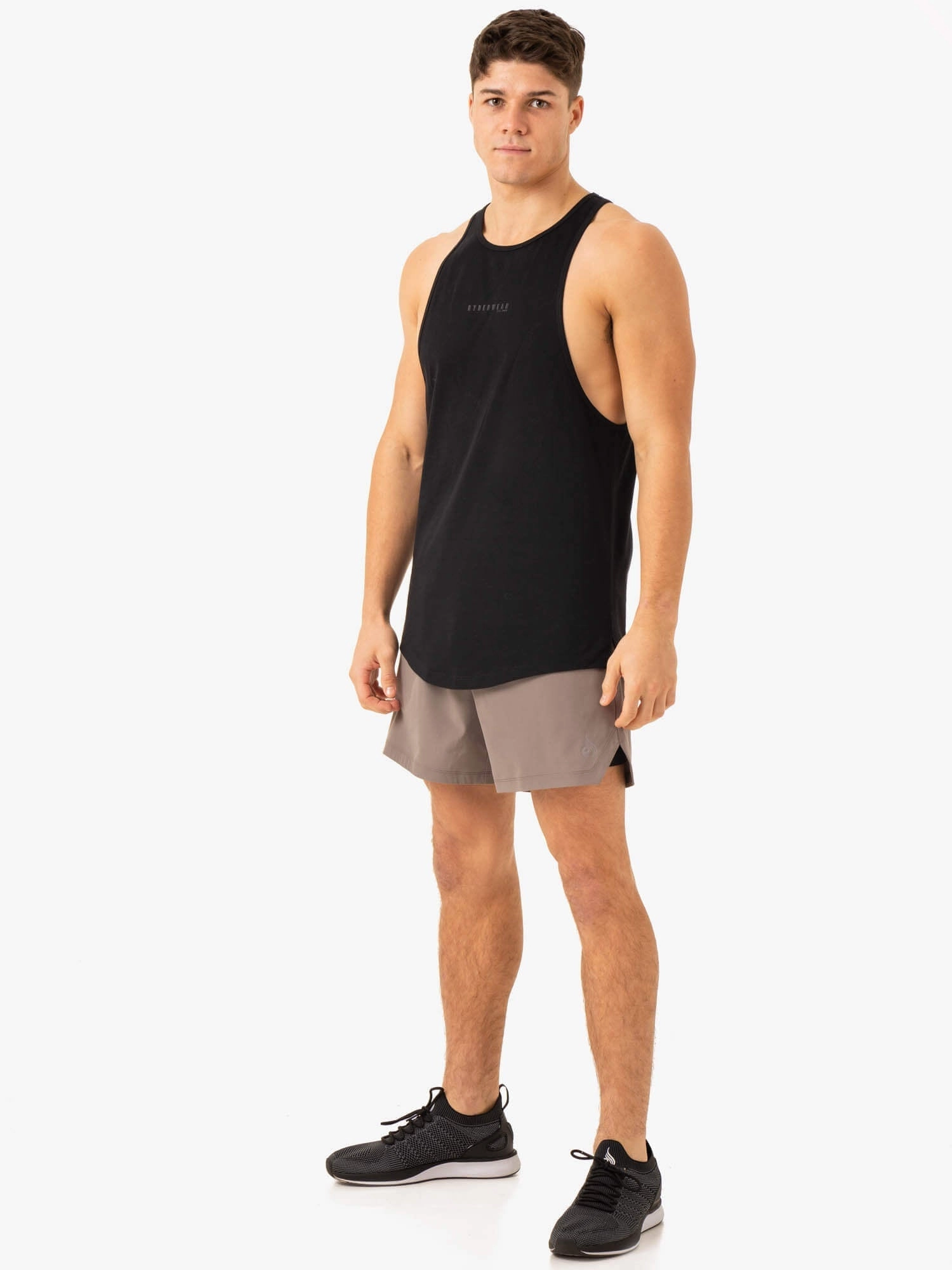 Minimalist Style Pursuit 2 In 1 Training Shorts - Taupe