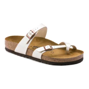subtle style Birkenstock Mayari Sandal (Women) - Graceful Pearl White Birko-Flor