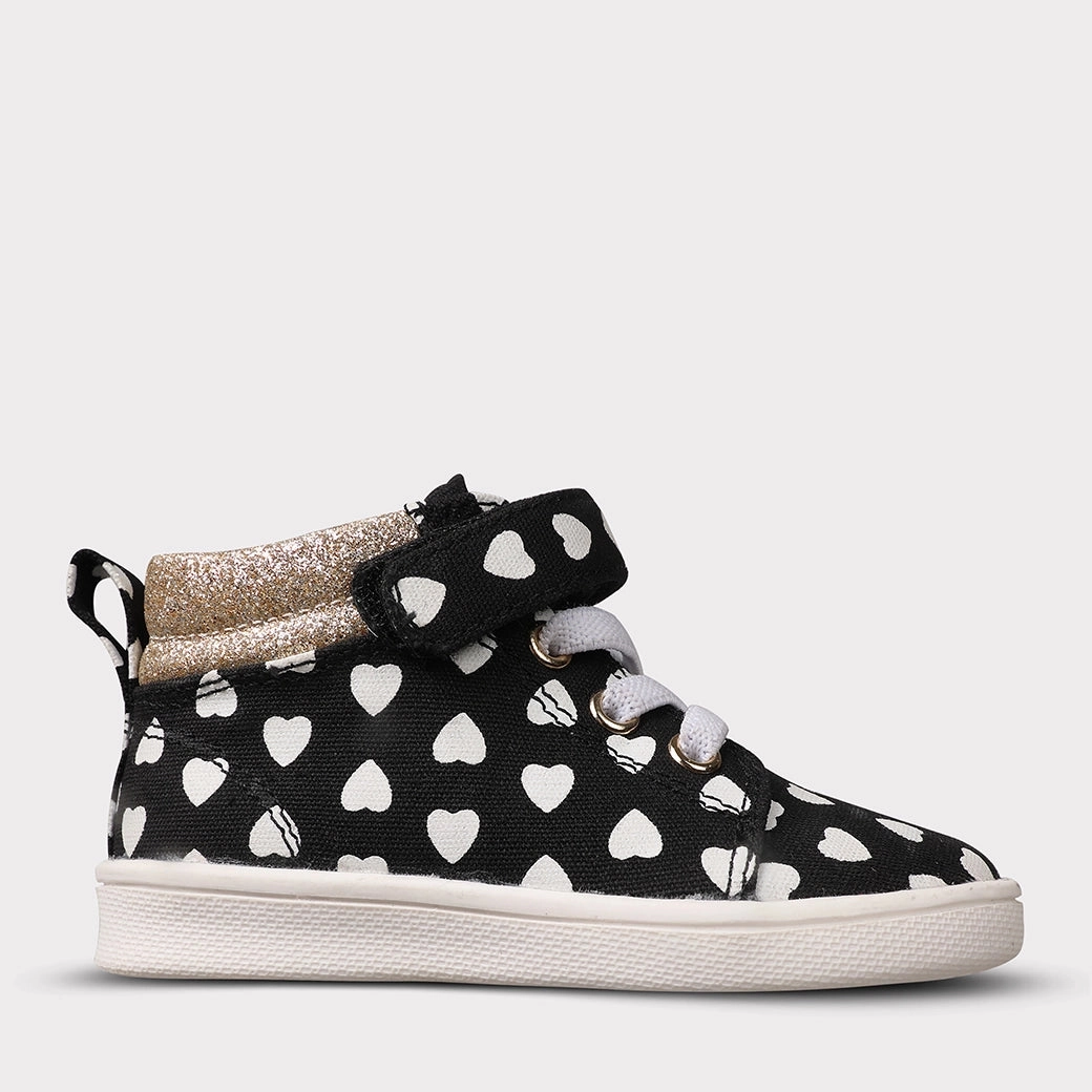 Ventilated Sides Sam Girls Crib Hook & Loop Shoe