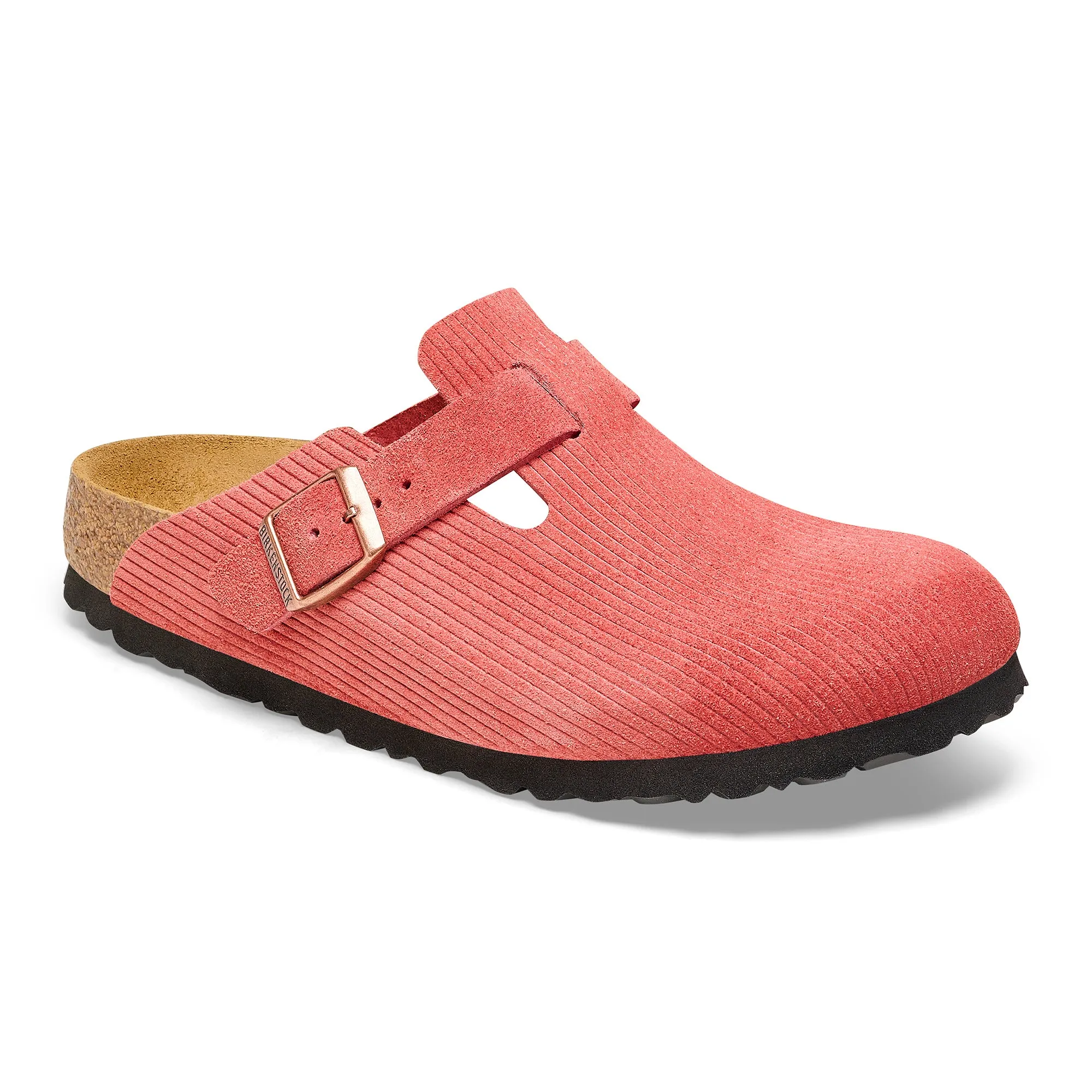 Birkenstock Boston Narrow Clog (Women) - Corduroy Sienna Red Reliable Choice True Wear
