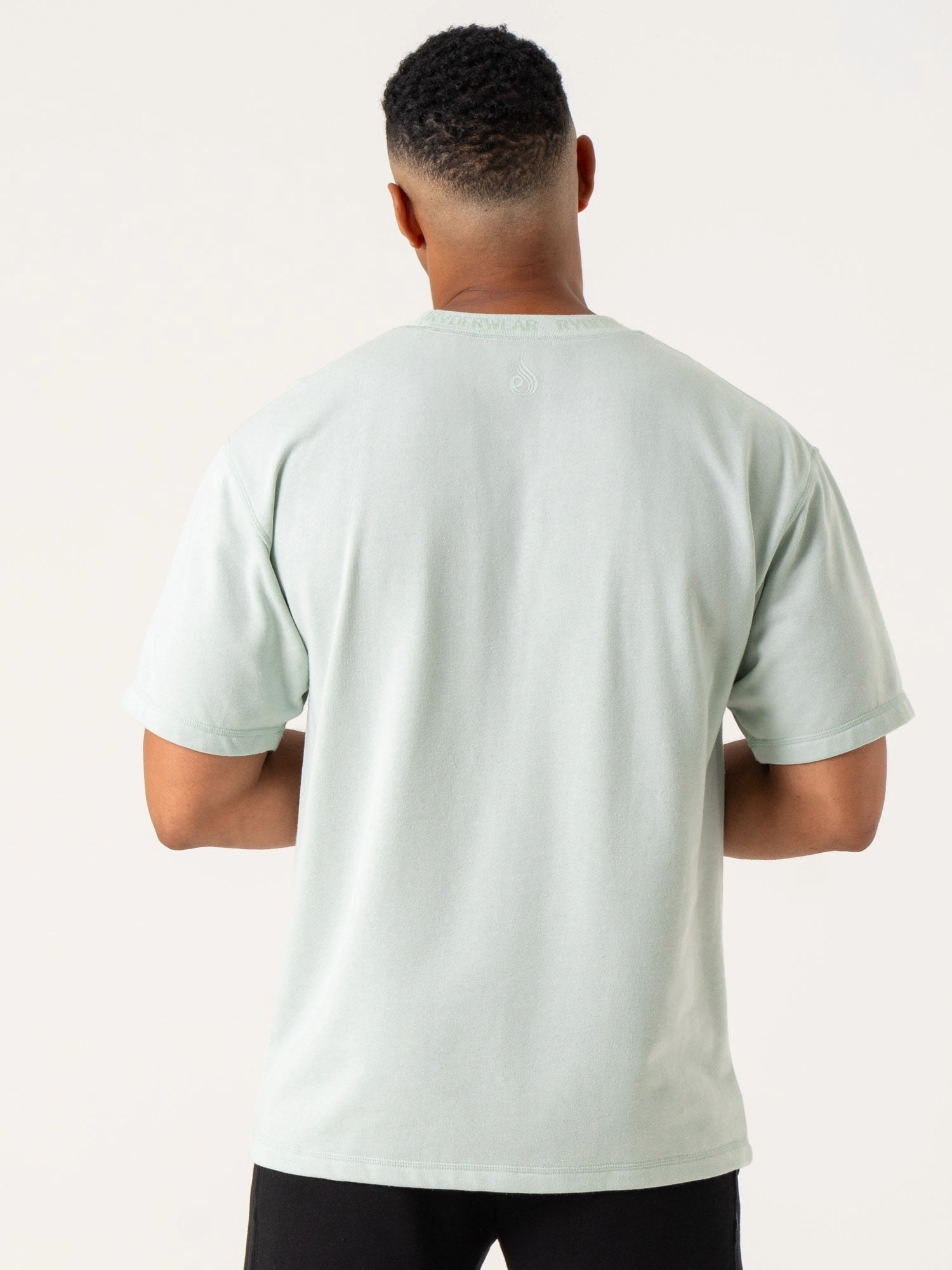 Pursuit Fleece T-Shirt - Spearmint River Flow Polish Core