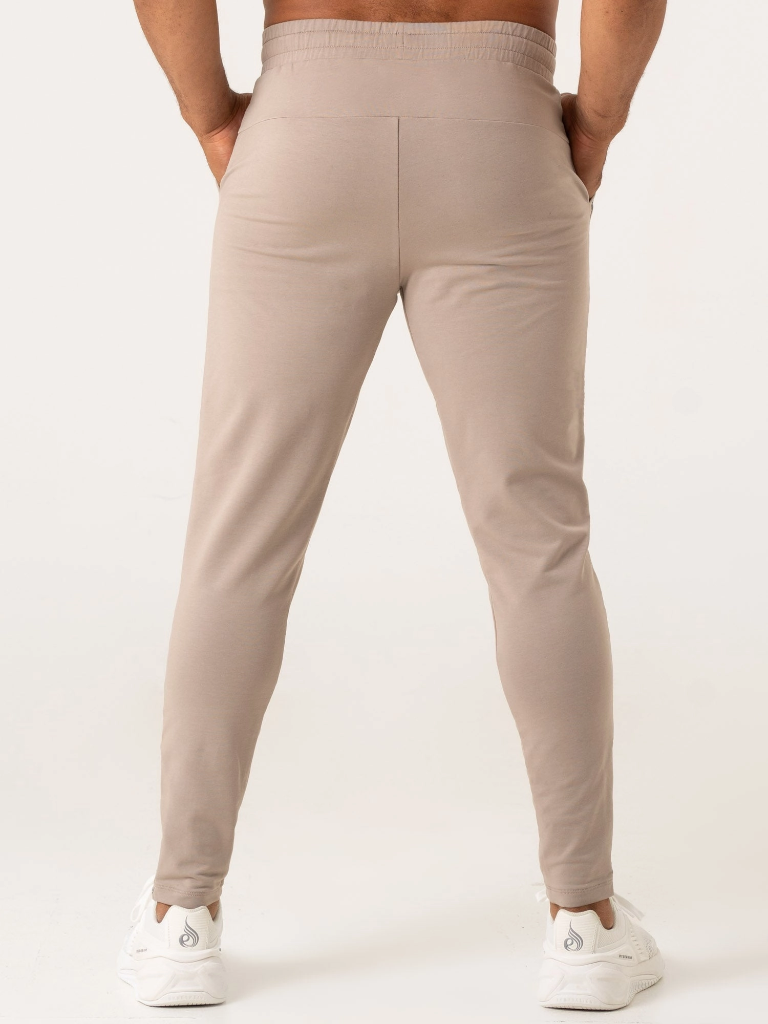 Pursuit Gym Track Pants - Taupe AntiSlip Grip Heroine Glow
