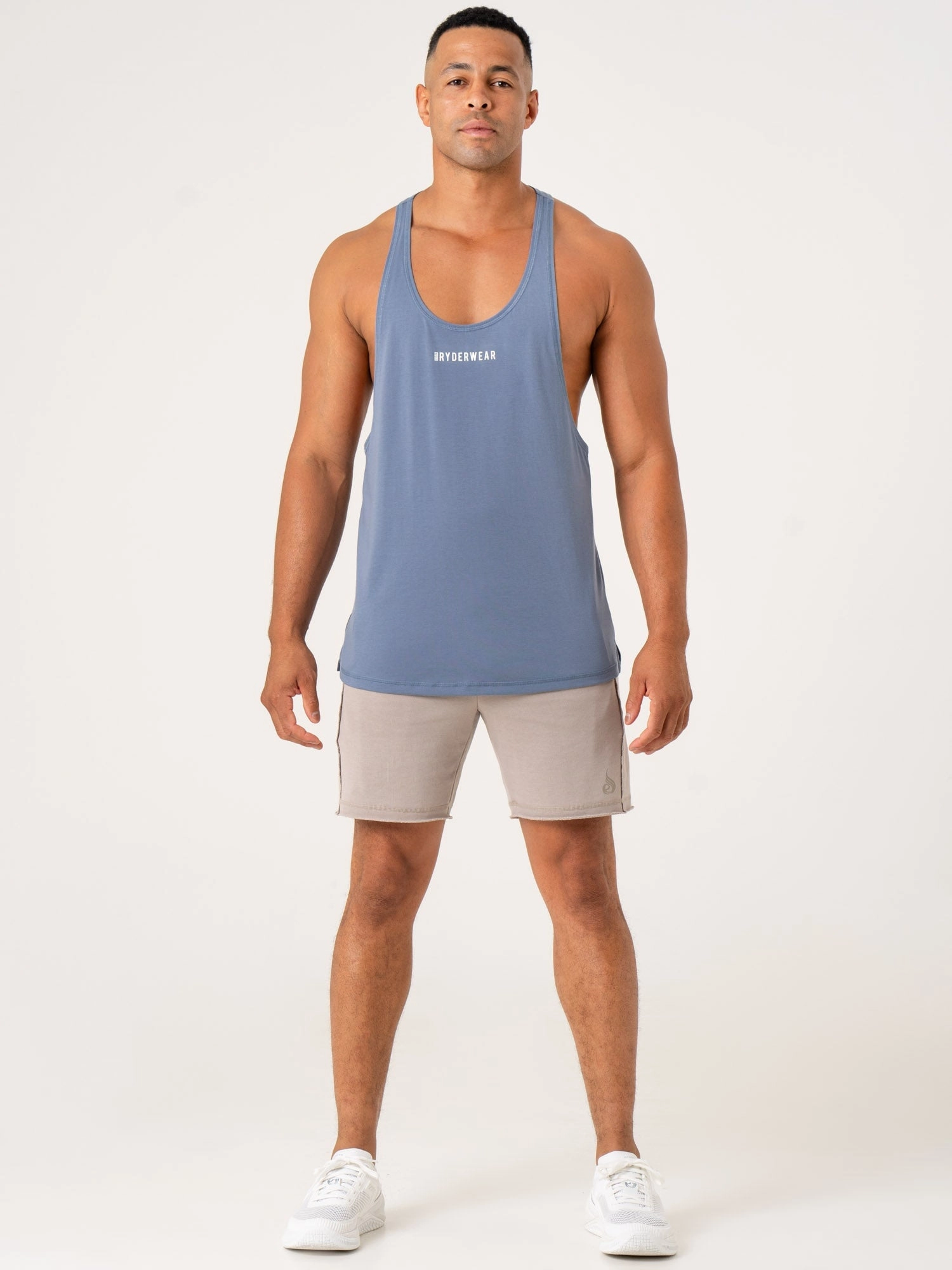 MoistureManagement Technology Minimal Design Pursuit Stringer - Denim Blue