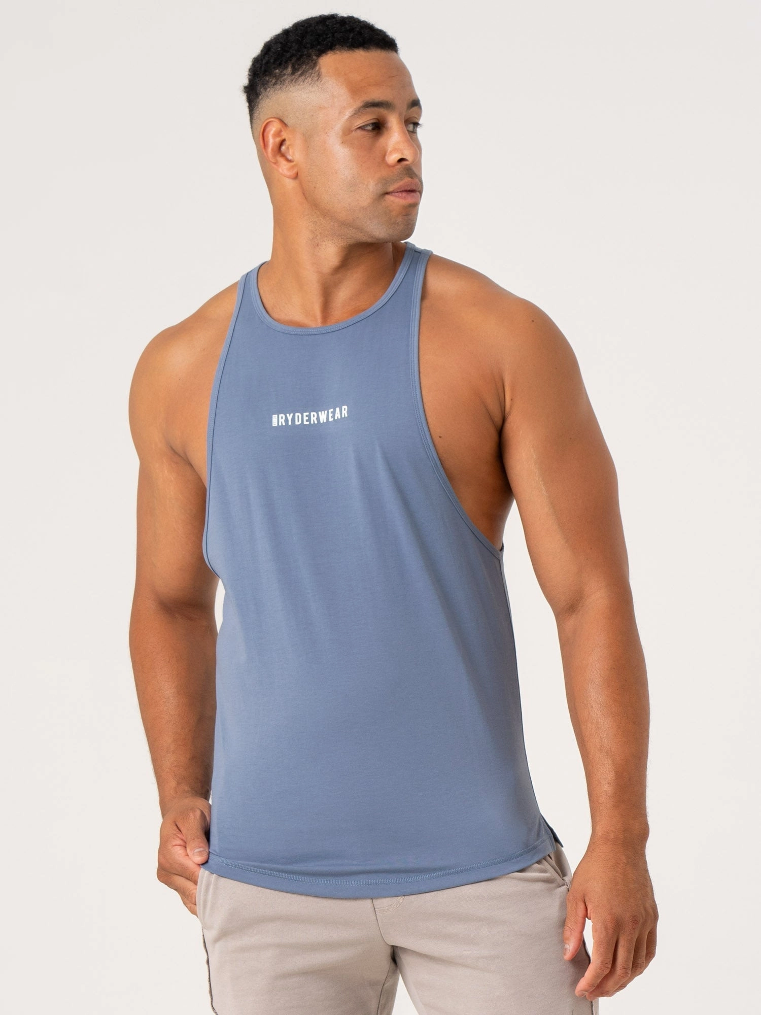 Beach Fit CompactPackability Pursuit Tank - Denim Blue