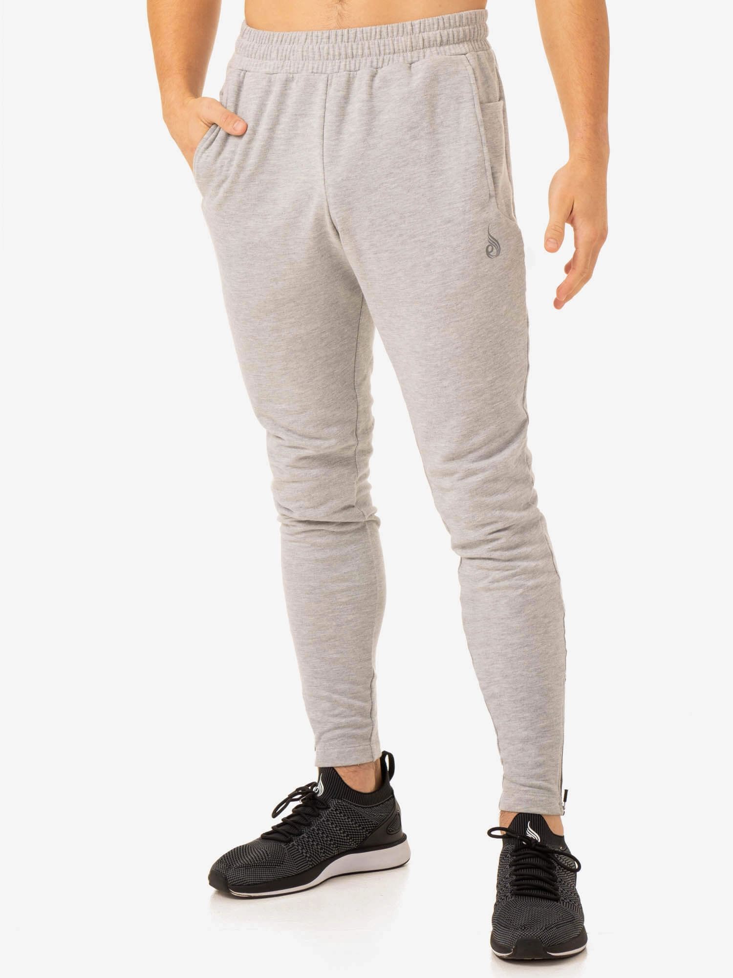 Pursuit Track Pants - Light Grey Marl Cool Design