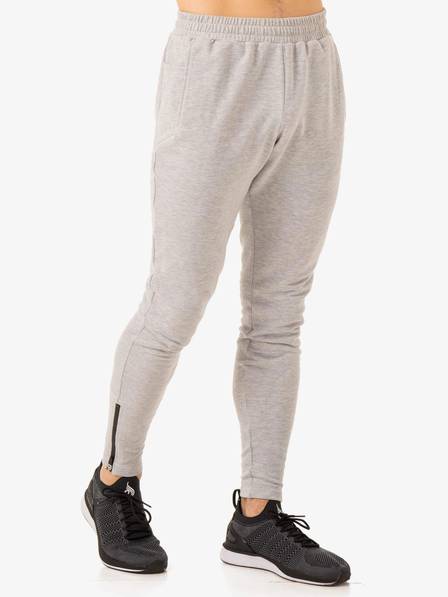 ReinforcedHem Pursuit Track Pants - Light Grey Marl