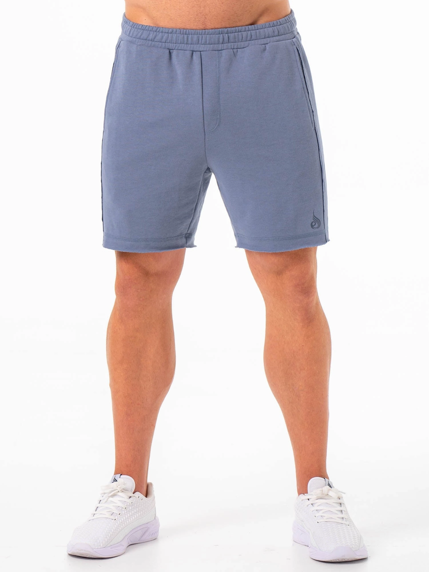 Pursuit Track Shorts - Denim Blue Antibacterial lining Cold Weather Wear