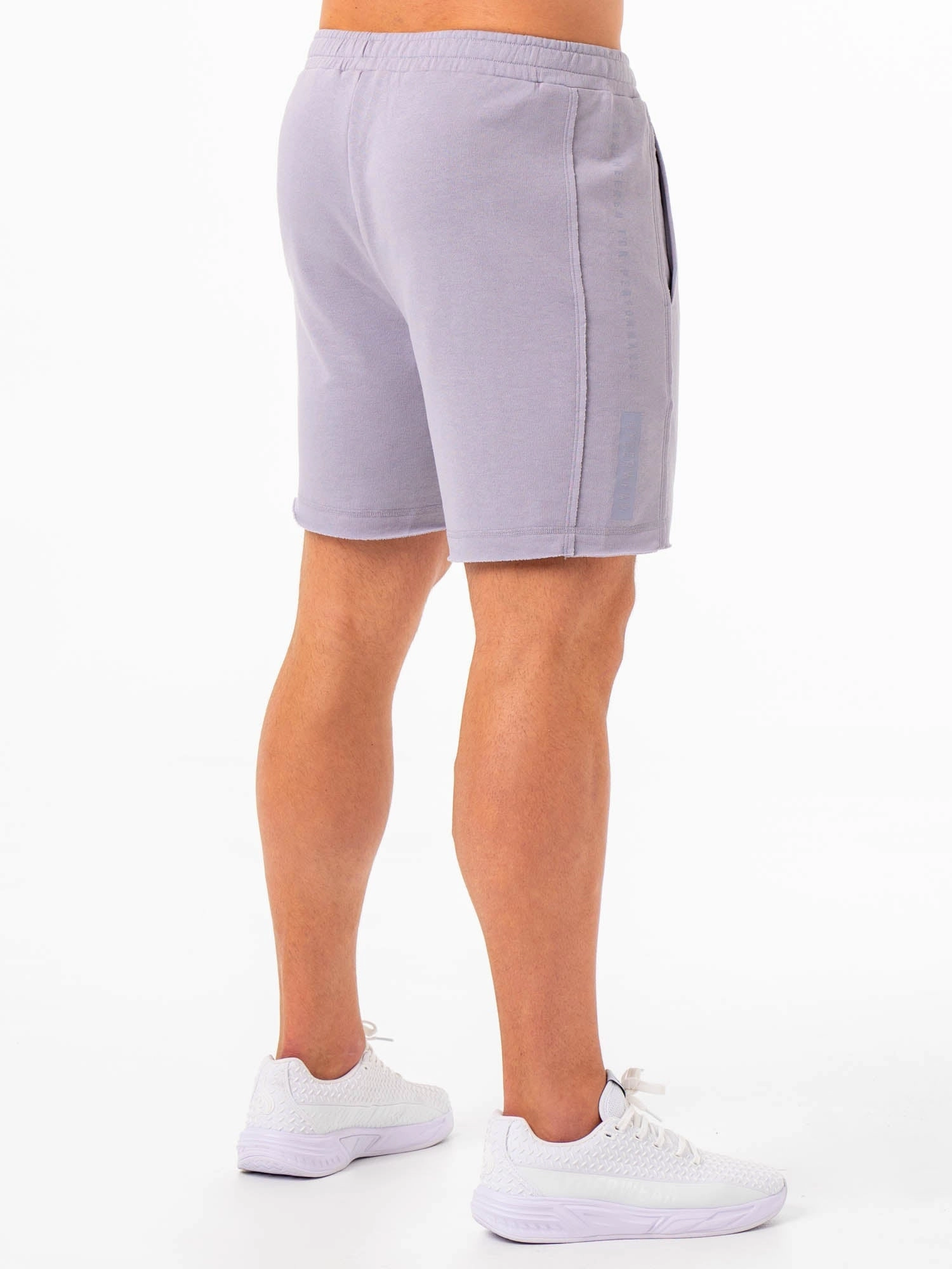 Pursuit Track Shorts - Lavender Relaxed Look