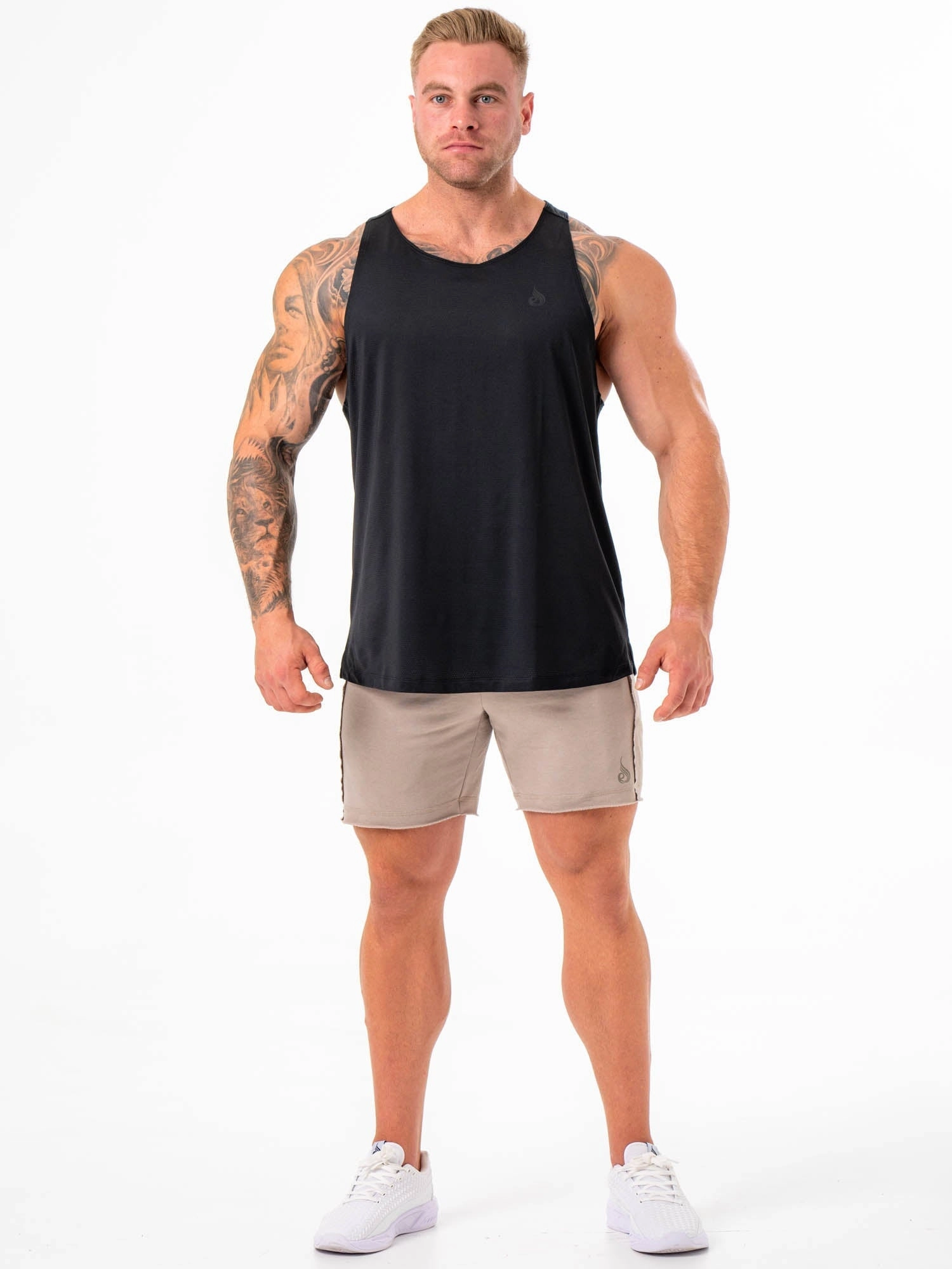 Moon Cool Pursuit Track Shorts - Taupe