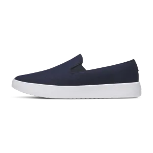 Quick Jet Max Men's Wool Cruiser Slip On - Dark Navy (Blizzard Sole)