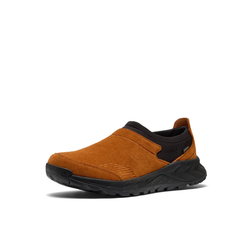 Men's TTS Moc Waterproof Sneaker  |  Roasted Pecan/Black Urban Slip On High Quality Slip On